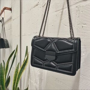 BIRD BEE Monaco Rivet Chain Bag